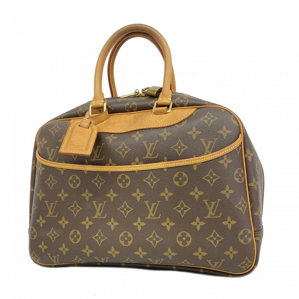 LOUIS VUITTON Brown Monogram Deauville Bag